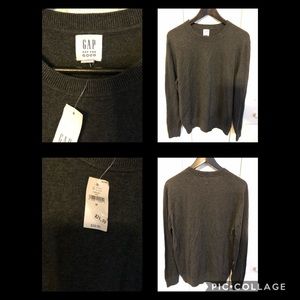 Light weight dark gray sweater